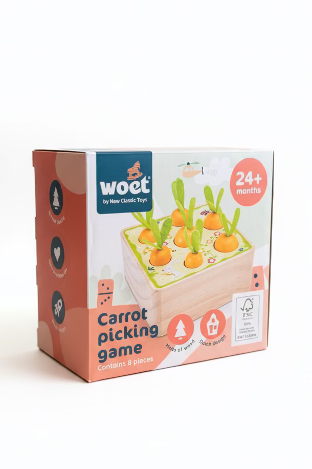 Woet® Koka burkānu lasīšanas spēle