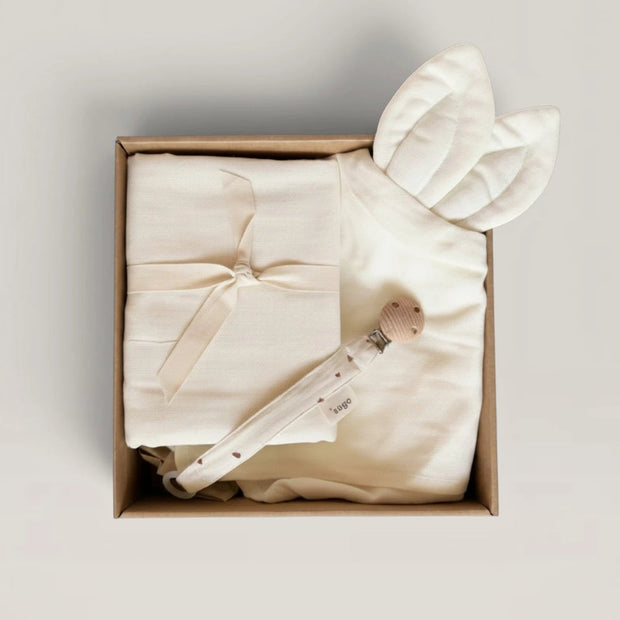white gift box baby